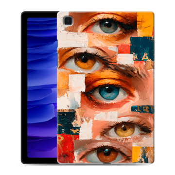 Силиконовый чехол на Samsung Galaxy Tab A7 10.4 (2020) с принтом Модный принт Силиконовый чехол на Samsung Galaxy Tab A7 10.4 (2020) с принтом Модный принт