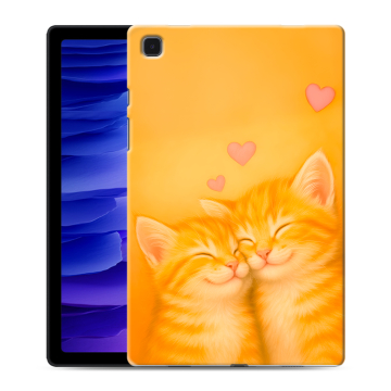 Силиконовый чехол на Samsung Galaxy Tab A7 10.4 (2020) с принтом Милые котята