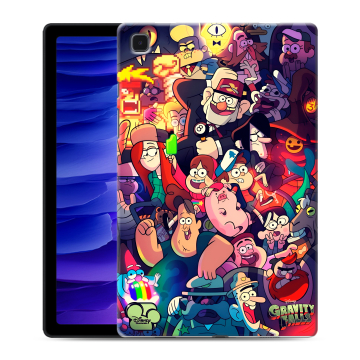 Силиконовый чехол на Samsung Galaxy Tab A7 10.4 (2020) с принтом Gravity Falls Гравити Фолз