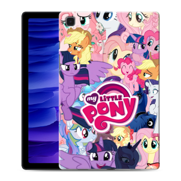 Силиконовый чехол на Samsung Galaxy Tab A7 10.4 (2020) с принтом My little pony Дружба чудо Силиконовый чехол на Samsung Galaxy Tab A7 10.4 (2020) с принтом My little pony Дружба чудо