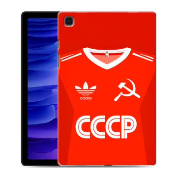 Силиконовый чехол на Samsung Galaxy Tab A7 10.4 (2020) с принтом Флаг Герб СССР Силиконовый чехол на Samsung Galaxy Tab A7 10.4 (2020) с принтом Флаг Герб СССР