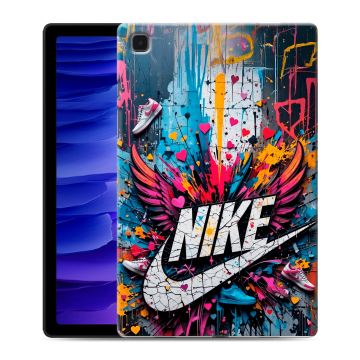 Силиконовый чехол на Samsung Galaxy Tab A7 10.4 (2020) с принтом Nike Найк