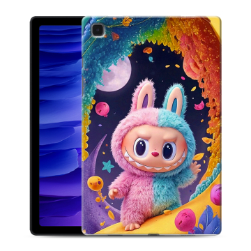 Силиконовый чехол на Samsung Galaxy Tab A7 10.4 (2020) с принтом Labubu Лабубу