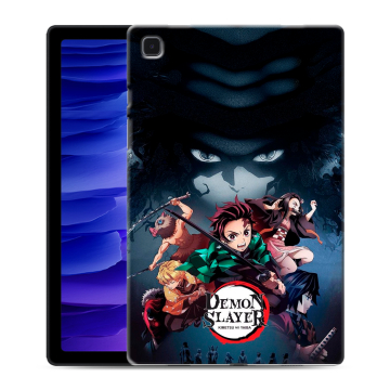 Силиконовый чехол на Samsung Galaxy Tab A7 10.4 (2020) с принтом Demon Slayer Клинок рассекающий демонов