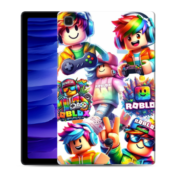 Силиконовый чехол на Samsung Galaxy Tab A7 10.4 (2020) с принтом Roblox Роблокс