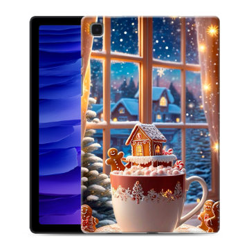 Силиконовый чехол на Samsung Galaxy Tab A7 10.4 (2020) с принтом Новый год Силиконовый чехол на Samsung Galaxy Tab A7 10.4 (2020) с принтом Новый год
