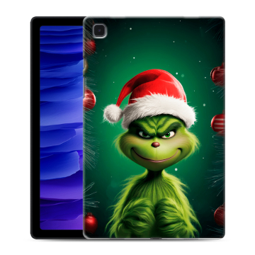 Силиконовый чехол на Samsung Galaxy Tab A7 10.4 (2020) с принтом Гринч Новый год Рождество Силиконовый чехол на Samsung Galaxy Tab A7 10.4 (2020) с принтом Гринч Новый год Рождество