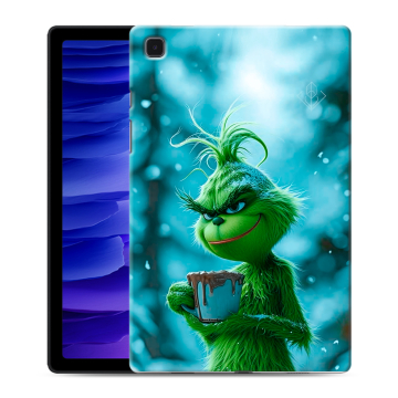 Силиконовый чехол на Samsung Galaxy Tab A7 10.4 (2020) с принтом Новый год гринч Силиконовый чехол на Samsung Galaxy Tab A7 10.4 (2020) с принтом Новый год гринч