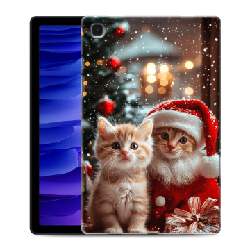 Силиконовый чехол на Samsung Galaxy Tab A7 10.4 (2020) с принтом Новый год Силиконовый чехол на Samsung Galaxy Tab A7 10.4 (2020) с принтом Новый год