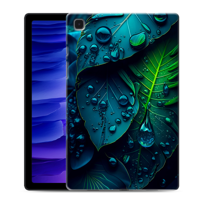 Силиконовый противоударный чехол на Samsung Galaxy Tab A7 10.4 (2020) с принтом Листья Силиконовый противоударный чехол на Samsung Galaxy Tab A7 10.4 (2020) с принтом Листья