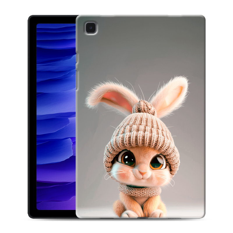 Силиконовый противоударный чехол на Samsung Galaxy Tab A7 10.4 (2020) с принтом Кролик Силиконовый противоударный чехол на Samsung Galaxy Tab A7 10.4 (2020) с принтом Кролик