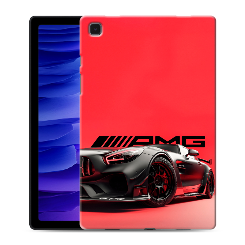 Силиконовый чехол на Samsung Galaxy Tab A7 10.4 (2020) с принтом Мерседес Mercedes AMG Силиконовый чехол на Samsung Galaxy Tab A7 10.4 (2020) с принтом Мерседес Mercedes AMG