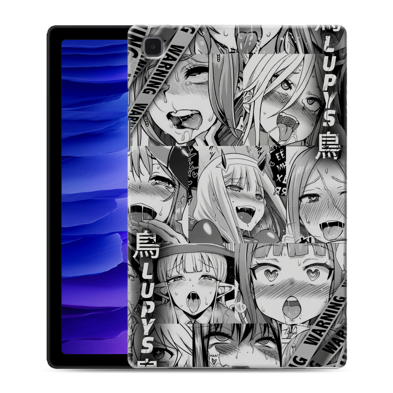 Силиконовый противоударный чехол на Samsung Galaxy Tab A7 10.4 (2020) с принтом Ahegao Ахегао Аниме Силиконовый противоударный чехол на Samsung Galaxy Tab A7 10.4 (2020) с принтом Ahegao Ахегао Аниме