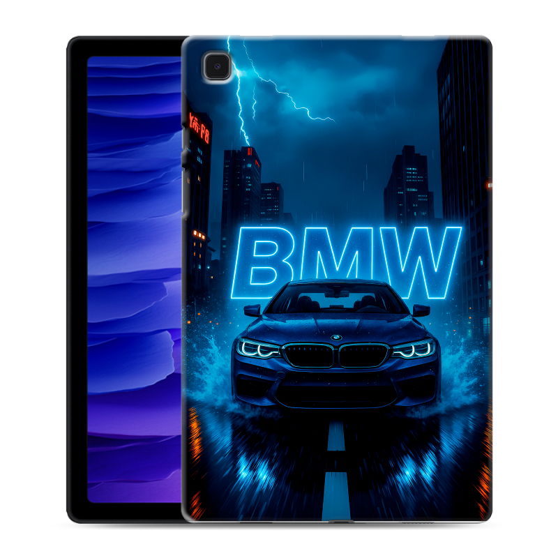 Силиконовый чехол на Samsung Galaxy Tab A7 10.4 (2020) с принтом BMW БМВ Силиконовый чехол на Samsung Galaxy Tab A7 10.4 (2020) с принтом BMW БМВ