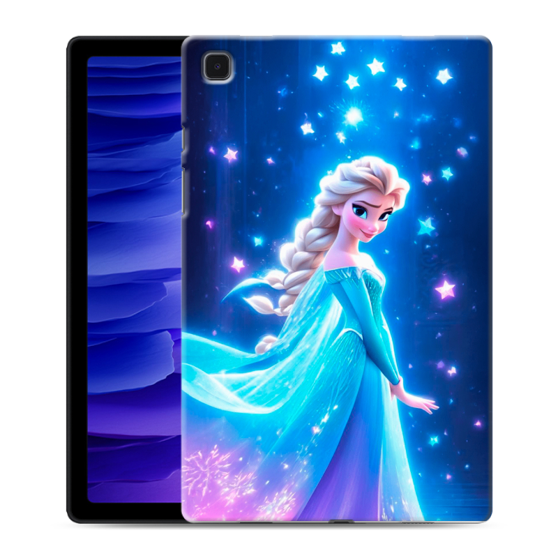 Силиконовый чехол на Samsung Galaxy Tab A7 10.4 (2020) с принтом Холодное сердце Frozen Силиконовый чехол на Samsung Galaxy Tab A7 10.4 (2020) с принтом Холодное сердце Frozen