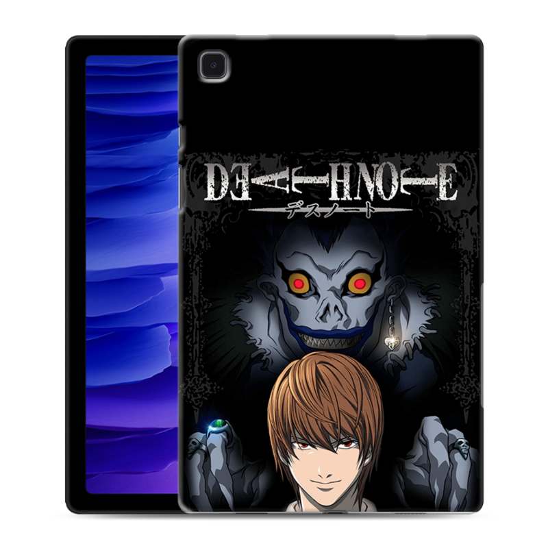 Силиконовый противоударный чехол на Samsung Galaxy Tab A7 10.4 (2020) с принтом Death note Тетрадь смерти Силиконовый противоударный чехол на Samsung Galaxy Tab A7 10.4 (2020) с принтом Death note Тетрадь смерти