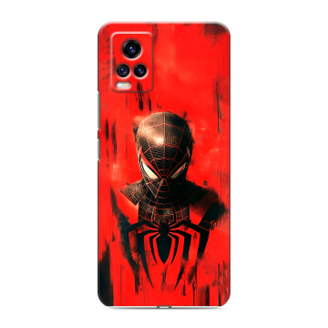 Силиконовый чехол на Vivo V20 с принтом человек паук spiderman Силиконовый чехол на Vivo V20 с принтом человек паук spiderman