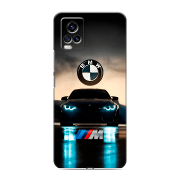 Силиконовый чехол на Vivo V20 с принтом БМВ BMW Силиконовый чехол на Vivo V20 с принтом БМВ BMW