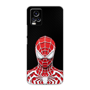 Силиконовый чехол на Vivo V20 с принтом человек паук spiderman Силиконовый чехол на Vivo V20 с принтом человек паук spiderman