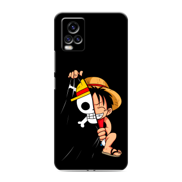 Силиконовый чехол на Vivo V20 с принтом One Piece Ван Пис