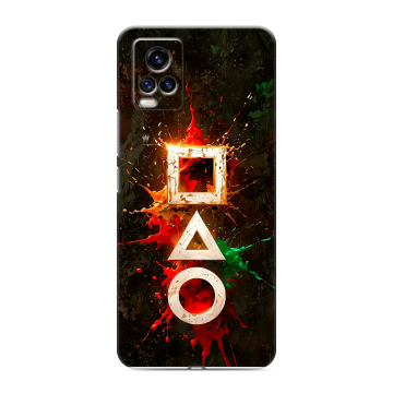 Силиконовый чехол на Vivo V20 с принтом Squid Game Игра кальмара Силиконовый чехол на Vivo V20 с принтом Squid Game Игра кальмара