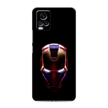 Силиконовый чехол на Vivo V20 с принтом IronMan Железный человек Силиконовый чехол на Vivo V20 с принтом IronMan Железный человек