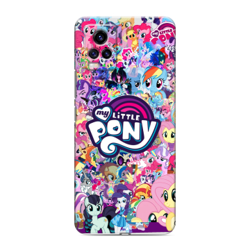 Силиконовый чехол на Vivo V20 с принтом My little pony Дружба чудо Силиконовый чехол на Vivo V20 с принтом My little pony Дружба чудо