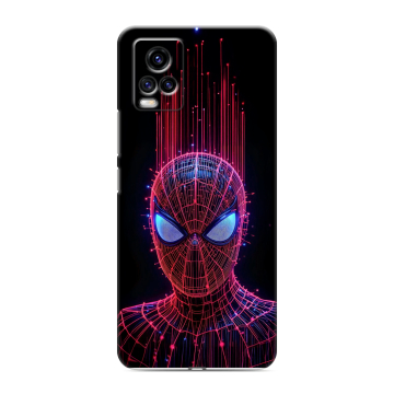 Силиконовый чехол на Vivo V20 с принтом Spiderman Человек паук Силиконовый чехол на Vivo V20 с принтом Spiderman Человек паук