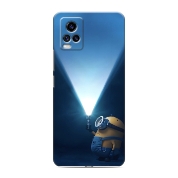 Силиконовый чехол на Vivo V20 с принтом Миньоны Силиконовый чехол на Vivo V20 с принтом Миньоны
