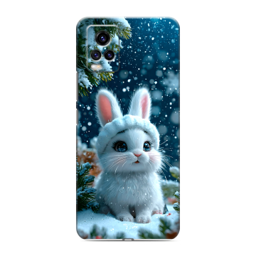 Силиконовый чехол на Vivo V20 с принтом Новый год