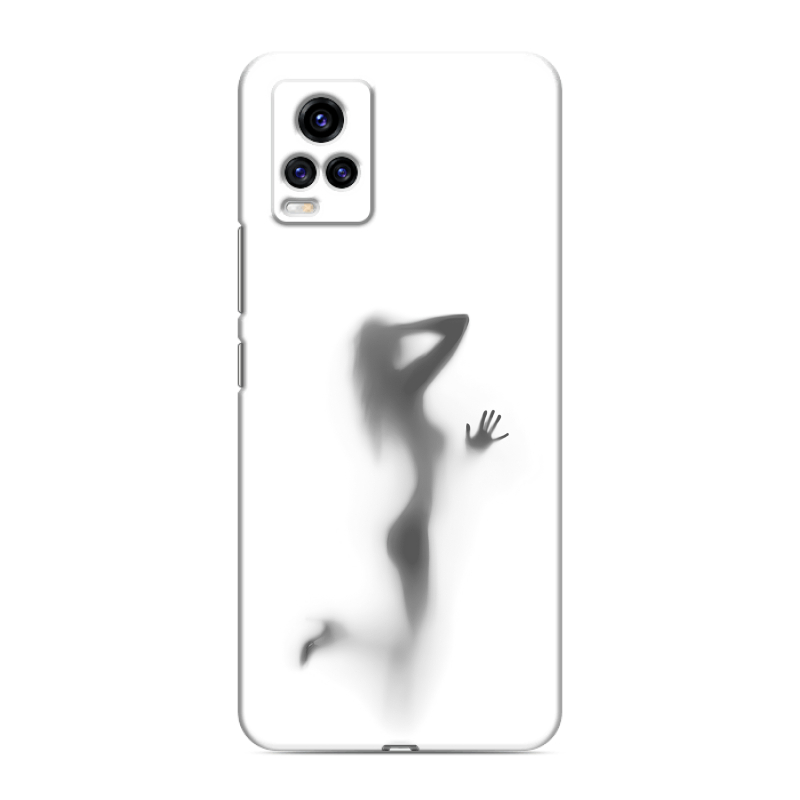 Силиконовый противоударный чехол на Vivo V20 с принтом Силуэт Силиконовый противоударный чехол на Vivo V20 с принтом Силуэт