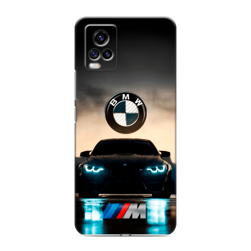 Силиконовый чехол на Vivo V20 с принтом БМВ BMW Силиконовый чехол на Vivo V20 с принтом БМВ BMW