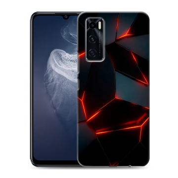 Силиконовый чехол на Vivo V20 SE с принтом Яркие абстракции Силиконовый чехол на Vivo V20 SE с принтом Яркие абстракции