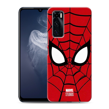 Силиконовый чехол на Vivo V20 SE с принтом человек паук spiderman