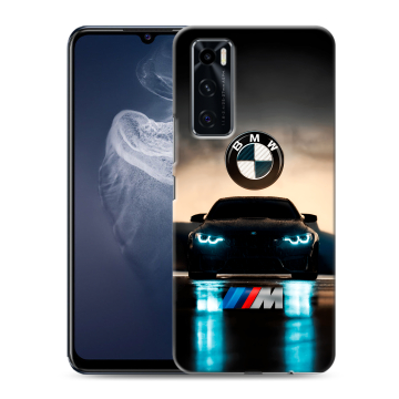 Силиконовый чехол на Vivo V20 SE с принтом БМВ BMW