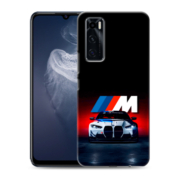 Силиконовый чехол на Vivo V20 SE с принтом БМВ BMW