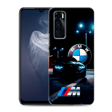 Силиконовый чехол на Vivo V20 SE с принтом БМВ BMW
