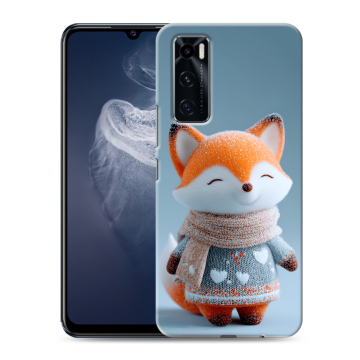 Силиконовый чехол на Vivo V20 SE с принтом Лиса