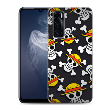 Силиконовый чехол на Vivo V20 SE с принтом One Piece Ван Пис