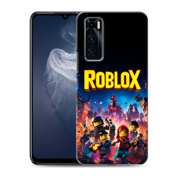 Силиконовый чехол на Vivo V20 SE с принтом Roblox Роблокс Силиконовый чехол на Vivo V20 SE с принтом Roblox Роблокс