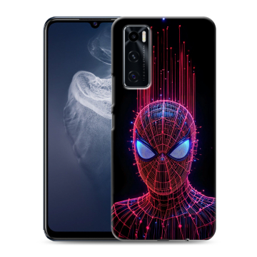 Силиконовый чехол на Vivo V20 SE с принтом Spiderman Человек паук Силиконовый чехол на Vivo V20 SE с принтом Spiderman Человек паук