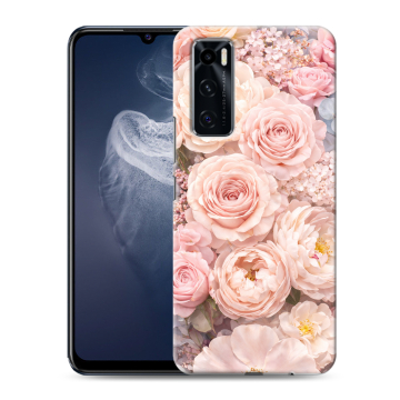Силиконовый чехол на Vivo V20 SE с принтом женский Силиконовый чехол на Vivo V20 SE с принтом женский