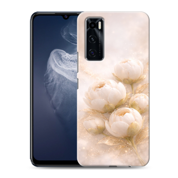 Силиконовый чехол на Vivo V20 SE с принтом женский Силиконовый чехол на Vivo V20 SE с принтом женский