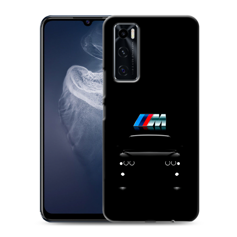 Силиконовый чехол на Vivo V20 SE с принтом БМВ BMW Силиконовый чехол на Vivo V20 SE с принтом БМВ BMW