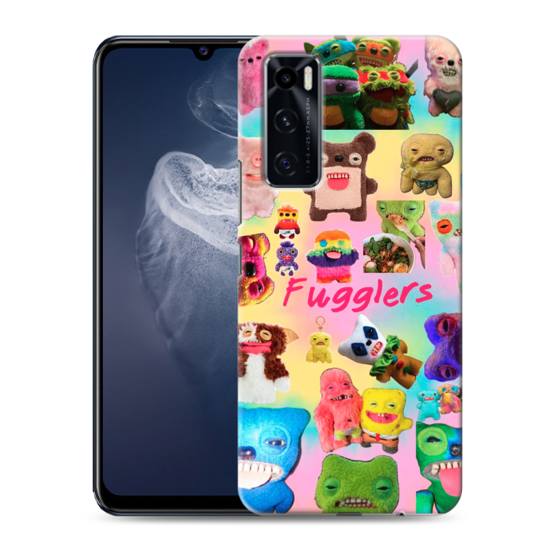 Силиконовый чехол на Vivo V20 SE с принтом Флагер Fuggler Силиконовый чехол на Vivo V20 SE с принтом Флагер Fuggler