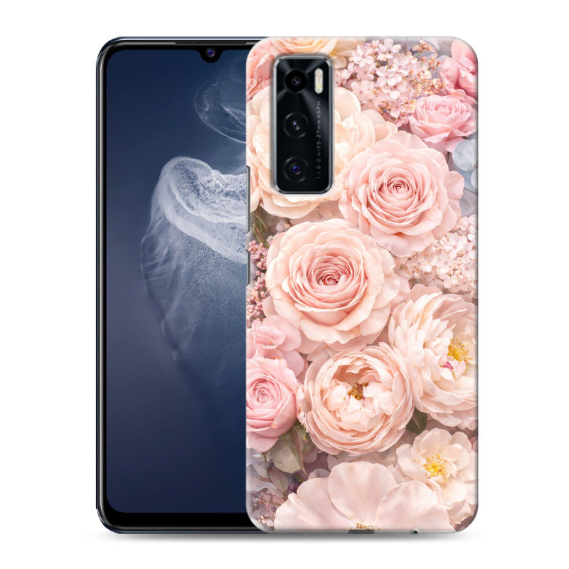 Силиконовый чехол на Vivo V20 SE с принтом женский Силиконовый чехол на Vivo V20 SE с принтом женский