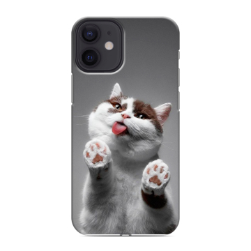 Силиконовый чехол на Iphone 12 Mini с принтом Коты