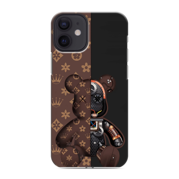 Силиконовый чехол на Iphone 12 Mini с принтом Луи робот