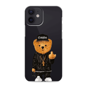 Силиконовый чехол на Iphone 12 Mini с принтом Плюшевый медведь Силиконовый чехол на Iphone 12 Mini с принтом Плюшевый медведь
