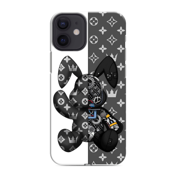 Силиконовый чехол на Iphone 12 Mini с принтом Луи робот